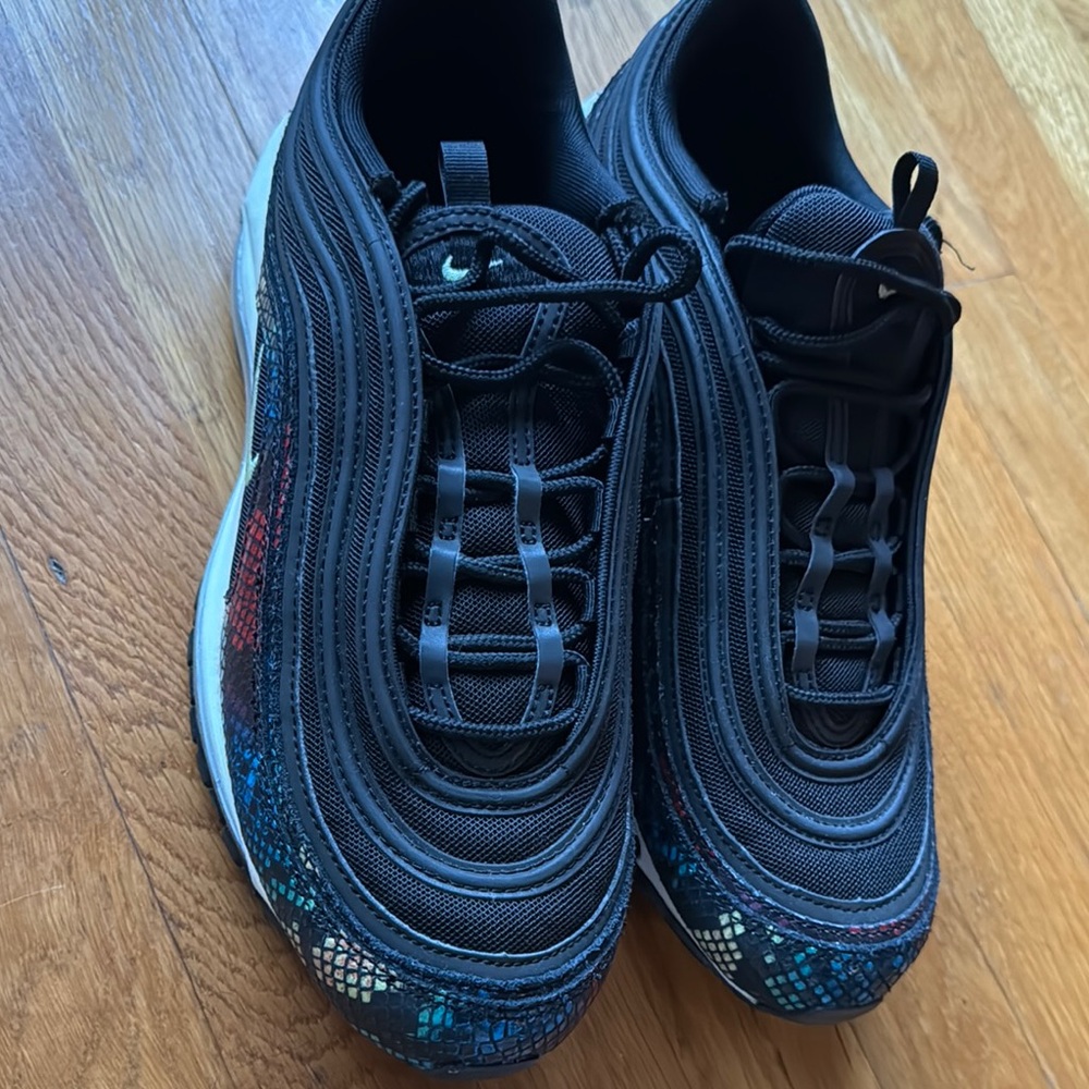 Nike Air Max 97s with Multicolor details